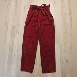 Abercrombie and Fitch High Waisted Corduroy Pants